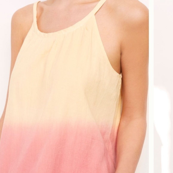 Tie die cami in rose ombré - Picture 4 of 9